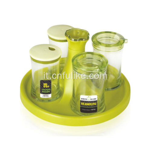 Distributori di olio d&#39;oliva e aceto 4 pezzi